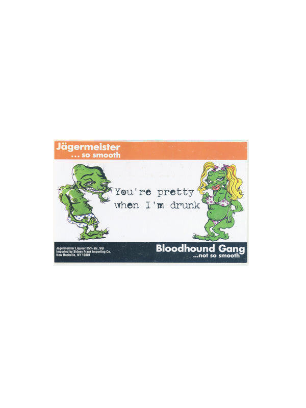 1998 Jagermeister Promotional Sticker