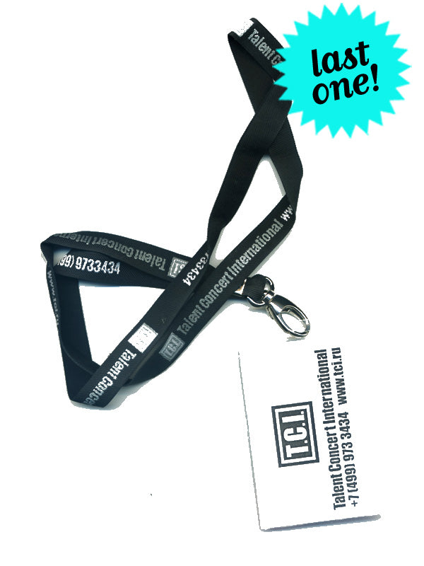 Russia Tour Laminate And Lanyard