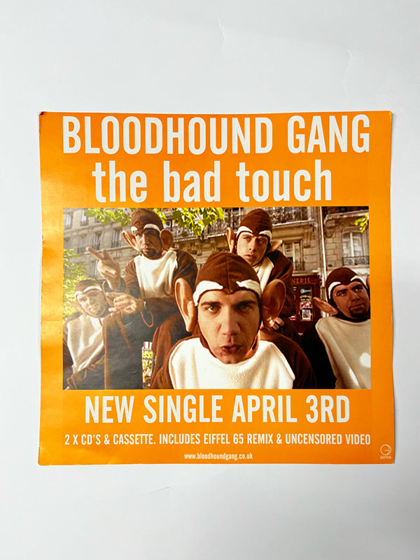 2000 The Bad Touch UK mini poster
