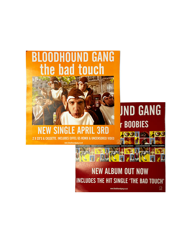 2000 The Bad Touch UK mini poster