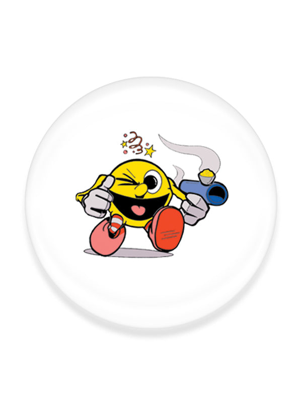 Mope (white) 1" Button