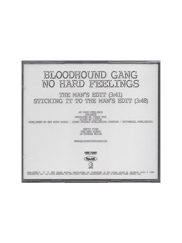 No Hard Feelings Promo CD