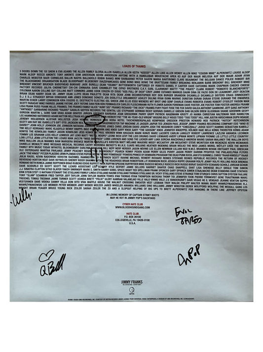 Hefty Fine vinyl inner sleeve (Signed)