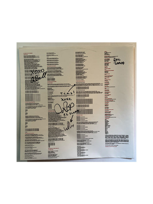 Hefty Fine vinyl inner sleeve (Signed)