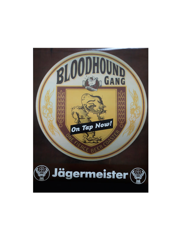 Jagermeister One Fierce Beer Coaster Poster